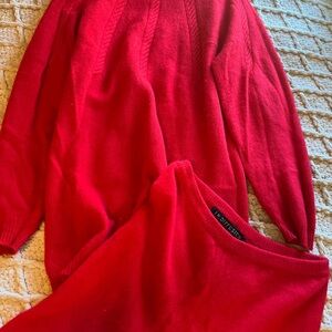 90s Red Sweater